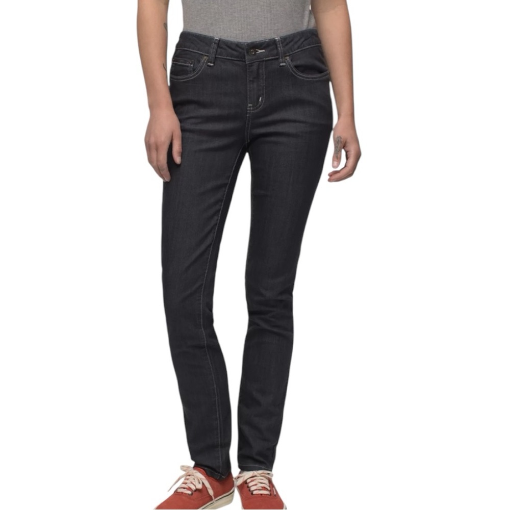 NWT Prana Kayla Jean- Tall Inseam in Black Size 00